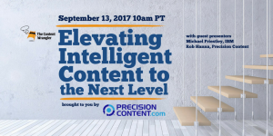 Webinar - Elevating Intelligent Content - twitter