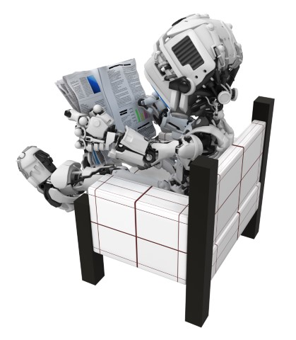 robot-reading-newspaper-chair