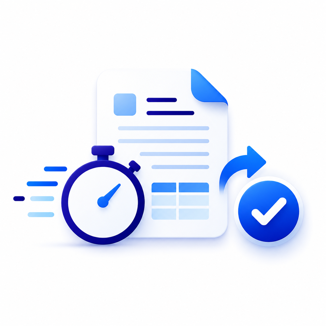 Faster path from data availability to CSR approval