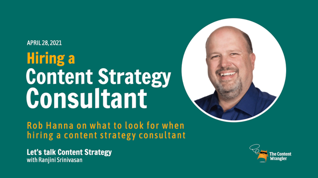 Hiring a Content Strategy Consultant